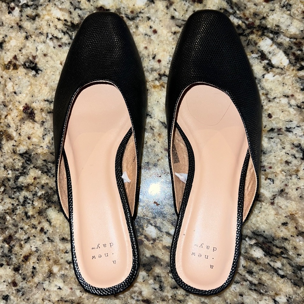 a new day- Flats/mules
